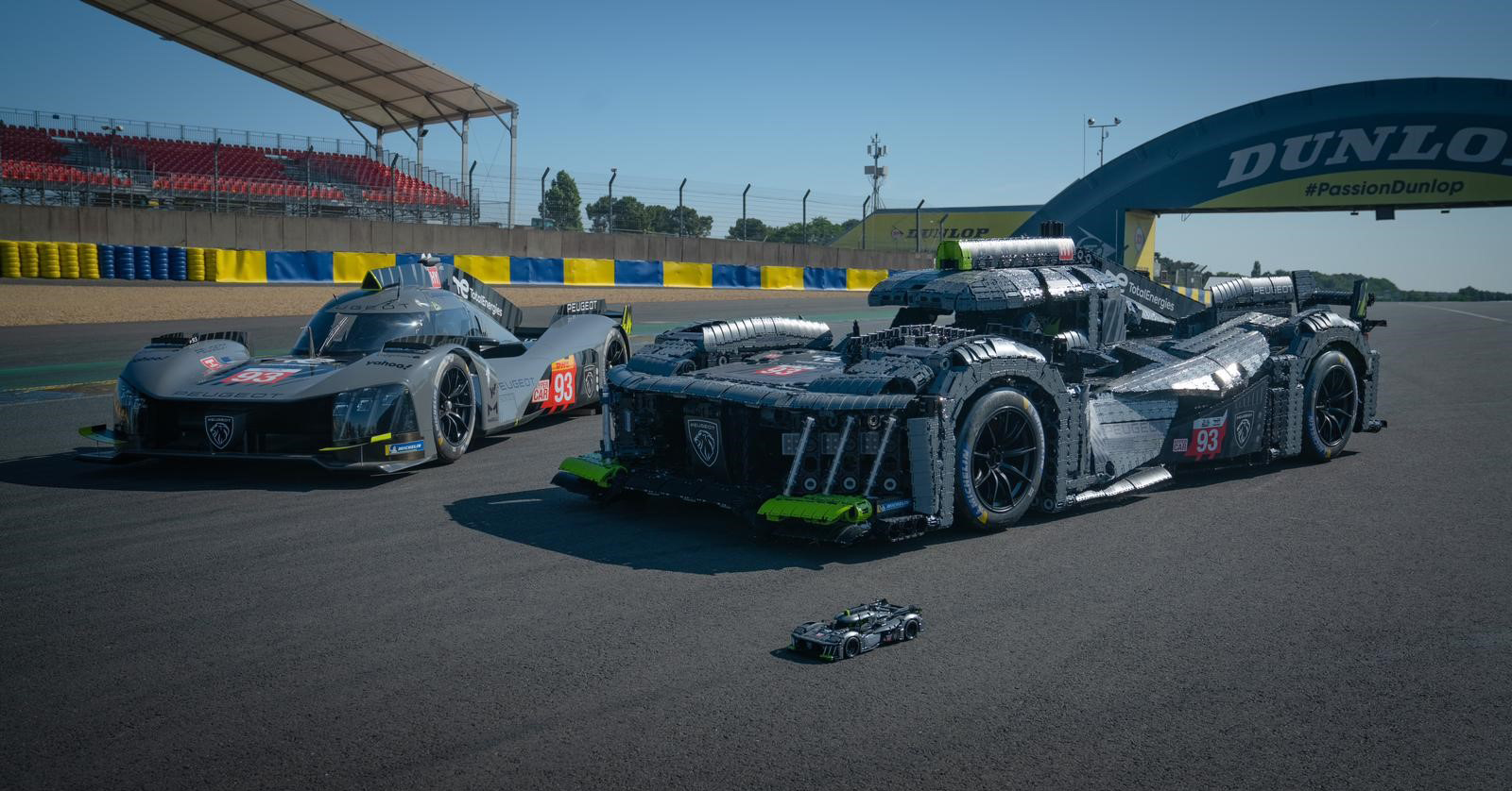 Peugeot built a life-size Lego 9X8 at the 24 Hours of Le Mans | Top Gear